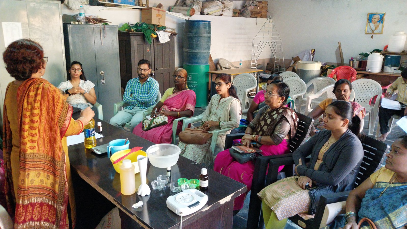 Soap Making Training for Devanga Women (by Smt. Vidya, Bengaluru) - Photo 2